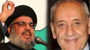 رئيس حركة أمل نبيه بري وزعيم حزب الله حسن نصر الله- أرشيفية