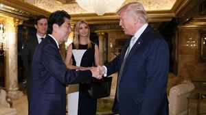 تصريحات ترامب جاءت خلال مؤتمر صحفي مع رئيس وزراء اليابان عقده في البيت الأبيض- وكالات