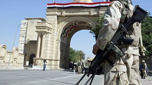 دوت صفارات الإنذار داخل السفارة الأمريكية في بغداد- جيتي