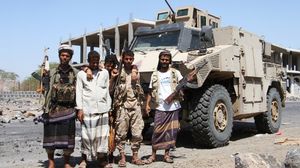 الجيش اليمني استكمل سيطرته على جبل النار الواقع على بعد 15 كيلومترا - ا ف ب