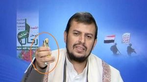 كان الحوثي في خطابه الذي عرف بـ"القداحة" كشف عن مفاجآت سلاح الطائرات من دون طيار- أرشيفية