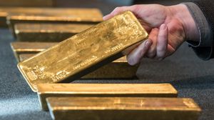 صعد الذهب في المعاملات الآجلة في الولايات المتحدة 0.1 بالمئة إلى 1802.20 دولار- أ ف ب/ أرشيفية