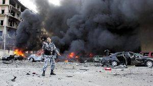 في 14 شباط/فبراير العام 2005، اغتيل الحريري مع 21 شخصا وأصيب 226 آخرون بجروح بانفجار استهدف موكبه في بيروت- أ ف ب 