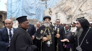 البابا تواضروس زار القدس في تشرين الثاني/ نوفمبر عام 2015- أرشيفية