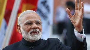 يقول الناقدون إن رئيس الوزراء القومي الهندوسي مودي يهدف لإرضاء الناخبين مع استعداد البلاد لإجراء انتخابات في مايو المقبل- جيتي  ?