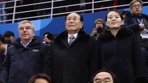 شقيقة الزعيم الكوري الشمالي تحضر مراسم افتتاح دورة الألعاب الأولمبية الشتوية المقامة في مدينة بيونغتشاتغ- جيتي 