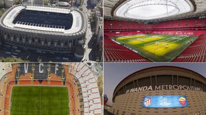 ملعب "سانتياغو برنابيو"، الذي يسع حوالي 81.044 متفرج، يعد الملعب الأنسب وحلا وسطا لمشجعي كلا الفريقين- موقع ماركا