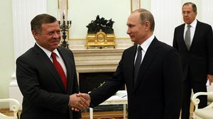 أكد العاهل الأردني والرئيس الروسي اعتزازهما بالمستوى المتقدم الذي وصلت إليه العلاقات بين البلدين الصديقين- جيتي