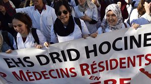 إضراب الأطباء المقيمين في الجزائر ـ أ ف ب