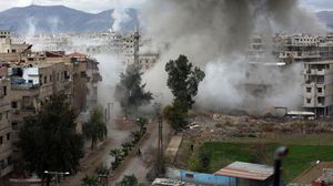 لم تتوقف عمليات النظام السوري ضد الغوطة رغم قرار مجلس الأمن- جيتي