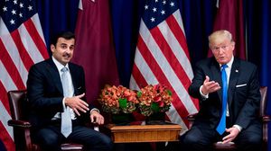 أفاد أمير قطر بأنه سيوقع على عدد من اتفاقيات التعاون مع الولايات المتحدة- جيتي