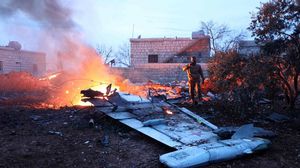 الهجوم على إدلب جاء على خلفية إسقاط طائرة روسية ومقتل طيارها- ا ف ب