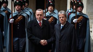 ليبيا كانت على جدول أعمال الرئيس التركي في مباحثاته مع الحكومة الإيطالية في روما- جيتي
