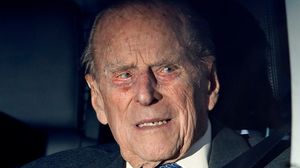 تسبب الأمير فيليب البالغ من العمر 97 عاما بحادث سير الشهر الماضي- جيتي