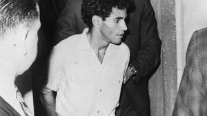 سرحان سرحان المتهم بقتل روبرت كينيدي لحظة القبض عليه عام 1968- جيتي