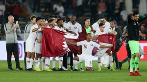 أحرز المهاجم القطري المعز علي، جائزتي أفضل لاعب وهداف نسخة كأس آسيا- غيتي
