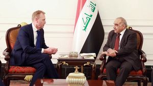 وزير الدفاع الأمريكي التقى رئيس الحكومة العراقية أمس الثلاثاء- حساب فيسبوك عبد المهدي