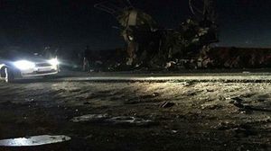 التفجير الانتحاري استهدف حافلة تحمل كوادر الحرس الثوري - فارس