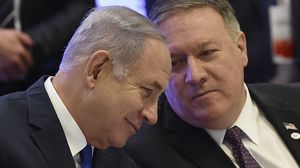 أجرى وزير الخارجية الأمريكي زيارته الأولى منذ تفشي كورونا إلى "إسرائيل"- جيتي