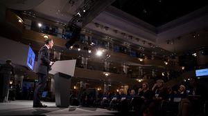  السيسي يريد من خلال مؤتمر ميونخ تقديم نفسه كحل للدول الغربية بعدد من الأمور والقضايا الأمنية- جيتي 