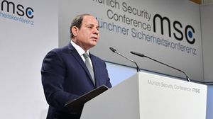 السيسي خلال إلقاء كلمته في مؤتمر ميونخ للأمن 2019 - (وكالات)