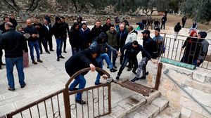 تصاعدت انتهاكات الاحتلال في القدس و الأقصى مؤخرا بعد إعادة فتح باب ومصلى باب الرحمة- جيتي