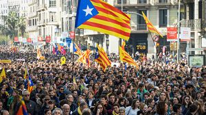 يقول مواطنو كتالونيا إن "الاستقلال هو السبيل الوحيد لمضي الإقليم إلى الأمام"- جيتي