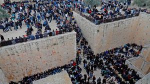 الفلسطينيون فتحوا مصلى باب الرحمة بالقوة- جيتي
