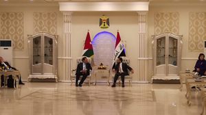 الحلبوسي استقبل الطراونة في مطار بغداد- مكتب رئيس البرلمان العراقي