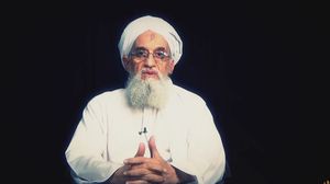 الظواهري تولى زعامة تنظيم القاعدة خلفا لأسامة بن لادن الذي قتل في عملية أمريكية في باكستان عام 2011- أرشيفية