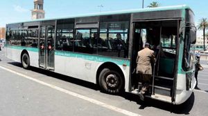 حافلة نقل عام في الدار البيضاء- تويتر