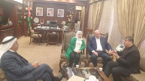 لقاء لجنة فلسطين مع رئيس مجلس الأعيان- وكالة بترا الرسمية