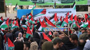 قادة فصائل شاركوا في المظاهرة التي جرت وسط غزة- عربي21