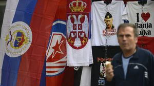 يعتبر بوتين الشخصية الأكثر شعبية لدى صرب البوسنة وتنتشر صوره في أحيائهم- تويتر