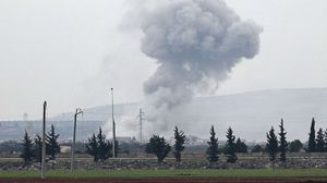 أرسلت تركيا تعزيزات ضخمة أول من أمس إلى إدلب- جيتي