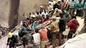 في آب/ أغسطس 1998 شهدت سفارتا الولايات المتحدة في كل من دار السلام ونيروبي تفجيرات في وقت واحد- جيتي 
