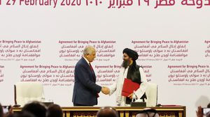 طالبان وواشنطن وقعتا اتفاق سلام في الدوحة السبت الماضي- قنا