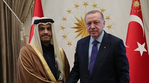 أردوغان التقى وزير خارجية قطر في جلسة مغلقة- الأناضول