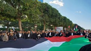 منظمات مشاركة في المسيرة طالبت بسن قانون يجرم التطبيع- عربي21