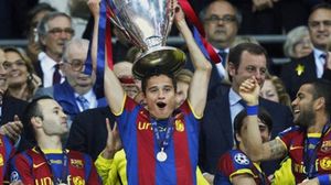 سبق لأفيلاي أن توج بدوري أبطال أوروبا والدوري الإسباني وكأس إسبانيا مع برشلونة- elmondo / تويتر