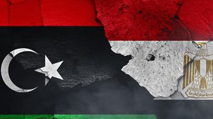 علم مصر ليبيا - تويتر
