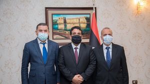 المنفي التقى رئيس الحكومة وعددا من المسؤولين- عين ليبيا