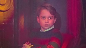 الأمير جورج البالغ من العمر 7 سنوات هو الشخص الثالث في سلّم العرش برغم صغر سنه- جيتي