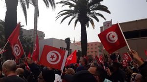 النهضة حشدت الآلاف من أتباعها في المسيرة في العاصمة- عربي21