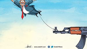 واجهة مدنية كاريكاتير حكم العسكر