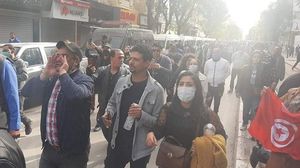 مظاهرات  تونس  ذكرى  اغتيال  شكري بلعيد- عربي21