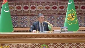 رئيس تركمانستان قربان قلي بردي محمدوف