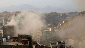 تعز تشهد باستمرار ضربات من جماعة الحوثي التي تحاصرها- تويتر