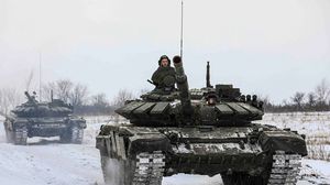 حشدت روسيا أكثر من 100 ألف جندي بالقرب من حدود أوكرانيا- وزارة الدفاع الروسية/تويتر