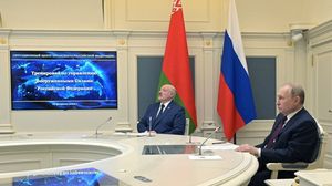 بوتين ولوكاشينكو يتابعان تدريبات نووية- جيتي